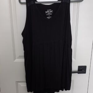 Torrid Black Super Soft Tank Top